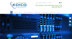 Desktop Screenshot of edico-equipment.de